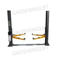Pont élévateur à deux colonnes GAOSHENG 3,4T-4,5T certifié CE/ISO, hydraulique stable pour atelier de réparation automobile, vente directe