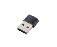 USB 2,0 Tipo C Hembra a USB a Macho Adaptador Convertidor Cargador Conector