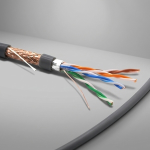 Câble réseau Cat 5e, conducteur en cuivre nu solide 24AWG, <span class=keywords><strong>Ethernet</strong></span> LAN, installation murale intérieure, routeur, commutateur, câblage Internet - Product Image 1