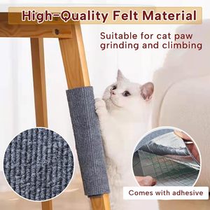 Protecteur de meubles anti-griffures pour chat, auto-adhésif, multifonctionnel, tapis à gratter pour chat - Product Image 2