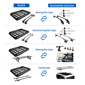 JINHUIJU Accessoires universels 4x4 personnalisés, porte-bagages <span class=keywords><strong>de</strong></span> <span class=keywords><strong>toit</strong></span> en aluminium, capacité <span class=keywords><strong>de</strong></span> charge <span class=keywords><strong>de</strong></span> 100 kg, montage sur <span class=keywords><strong>toit</strong></span> - Product Image 5