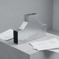 Accessoires robustes pour chemins de câbles : Tés horizontaux, croisillons, coudes extérieurs, coudes intérieurs, Tés horizontaux