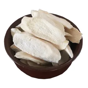 Edible vegetable Rhizoma Dioscoreae white dried Chinese yam roots slices