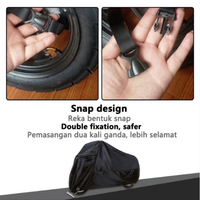 Housse de moto imperméable, anti-poussière et anti-UV toutes saisons - Housse de moto pour intérieur et extérieur, nouvelle housse de moto