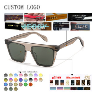 Gafas de Sol Rectangulares con Montura Completa Estilo Carey, Protección UV400, Unisex para Adultos - Product Image 2