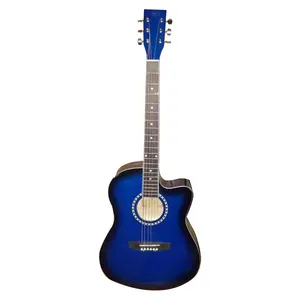 2020 iniciante azul guitarra elétrica acústica e barato acústico guitarra elétrica