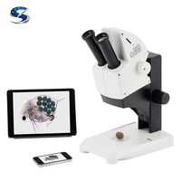 Microscopio Estéreo Leica EZ4 W&EZ4 E para Enseñanza Universitaria, Ampliación de 8x-35x, Iluminación LED, Clasificación IP53, Garantía de 1 Año