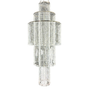 Lustre en acrylique à perles Chengyi, zone d'éclairage de plus de 30 m², luminaire de décoration de mariage - Product Image 5