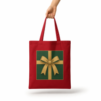 Sac en tissu de coton écologique pour porte-canvas de Noël, disponible en tailles standard et personnalisées, pour boutiques indépendantes, double approvisionnement, modèle viral