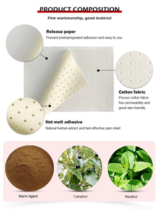 Cerotto Antidolorifico a Caldo a Base di Erbe OEM, Prodotto in Cina, il Più Venduto, Cerotto Poroso Riscaldante - Product Image 5
