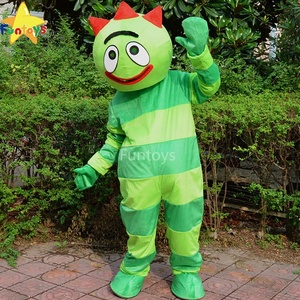 Disfraz de Mascota Muno de Funtoys CE de Yo <span class=keywords><strong>Gabba</strong></span> <span class=keywords><strong>Gabba</strong></span> para Cosplay de Adultos, Dibujos Animados y Publicidad - Product Image 3