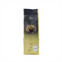 Sac à café octogonal personnalisé avec valve unidirectionnelle et laminage haute barrière pour le stockage des grains fraîchement torréfiés