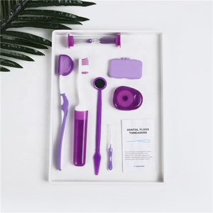 8 in 1 ortodontica portatile spazzolino da denti Kit Multi-Purpose prodotti per l'igiene orale per le cure dentistiche da viaggio - Product Image 5