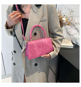 Sac bandoulière carré en PU tendance pour femme, sac à main pour femme - Product Image 2