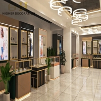 Meubles de présentation de montres haut de gamme, comptoir de présentation de montres en bois massif personnalisé, présentoir de montres en verre à vendre