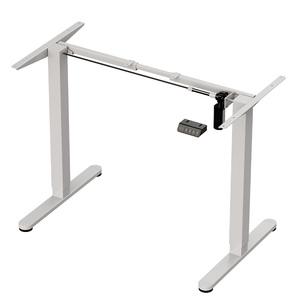 Adjustable Height Office Table Custom Plastic Oak Solid <b>Wood</b> 120x60cm <b>Desktop</b> Large Capacity Holds on Computer Organizer Files - Product Image 5