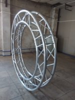 Estructura de Techo Circular de Aleación de Aluminio de Alta Resistencia, Capacidad de Carga de 500 kg, Sistema de Estructura de Techo para Conciertos, Festivales y Eventos al Aire Libre