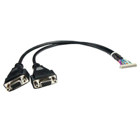 30 pin Lcd Lvds a vga convertidor de cable vga cable de la computadora