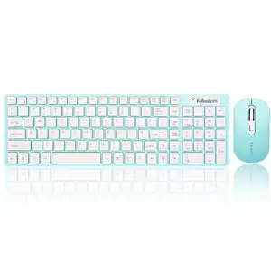 Viper Wk400 Chocolate Ultra-Thin Multimedia Keyboard and Mouse Set Silent Mute Factory Price Electronic Component cheap