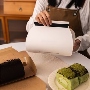 Caja <span class=keywords><strong>de</strong></span> Papel Kraft al por Mayor para Postres, Caja <span class=keywords><strong>de</strong></span> Papel para Rebanadas <span class=keywords><strong>de</strong></span> Pastel, Caja <span class=keywords><strong>de</strong></span> Papel para Pastelería, Caja <span class=keywords><strong>de</strong></span> Regalo <span class=keywords><strong>de</strong></span> Papel para Panadería - Product Image 3