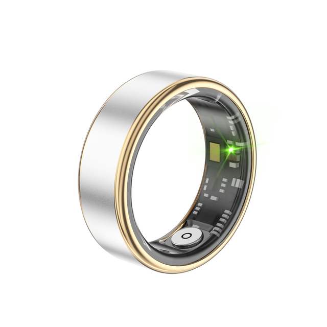 2026  Fashion SR06 Smart Ring  for Heart Rate Detection Remote Photography Step Counting Motion-sensing 5 ATM Waterproof Rings