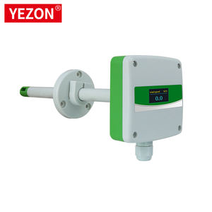 Prix usine tuyau d'échappement capteur de vitesse du vent affichage de Type de bride transducteur de vitesse de l'air Instruments de mesure de vitesse - Product Image 2