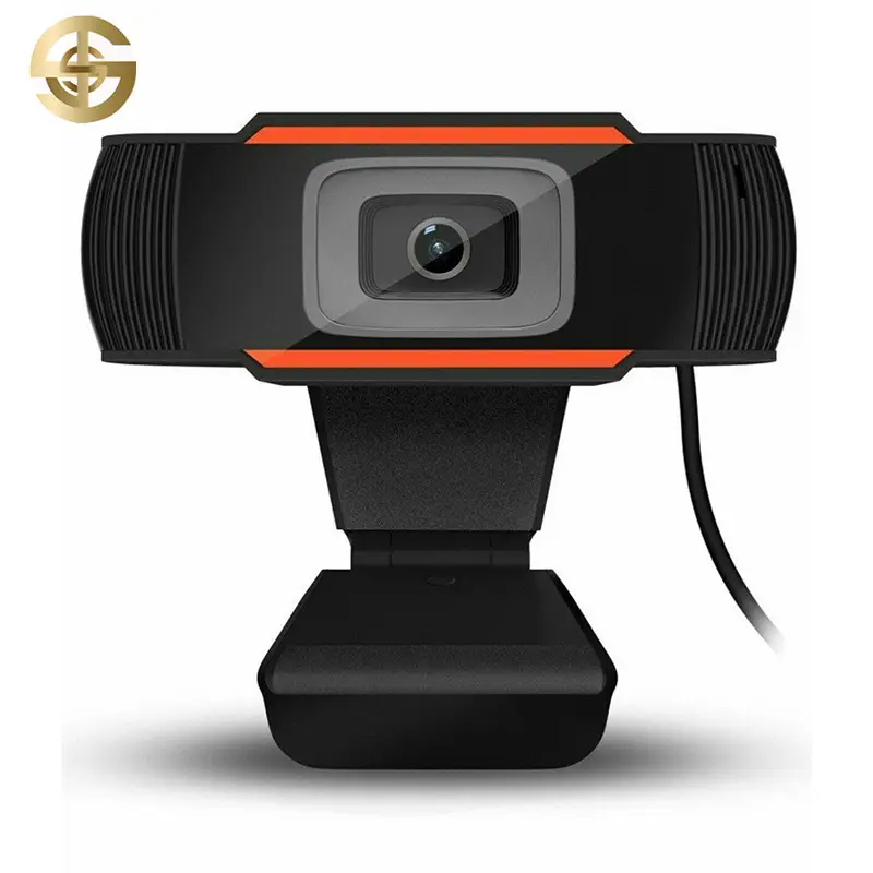 <span class=keywords><strong>Webcam</strong></span> HD 720P USB dengan Mikrofon, Kamera Web Video Streaming Langsung dengan Mic 4K