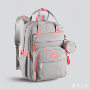 Sac à langer pour bébé avec moustiquaire, berceau de voyage portable avec matelas à langer imperméable pour garçons et filles, échantillon gratuit - Product Image 4