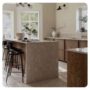 Armoires de cuisine de style américain, designs modernes, ensembles complets d'armoires de cuisine avec îlot - Product Image 1