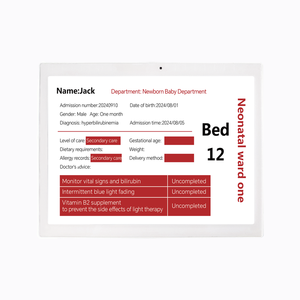 Dyesl kỹ thuật số giá tag e-giấy điện tử nhãn kệ màn hình lớn cho phòng họp bệnh viện ba màu 13.3 inch <span class=keywords><strong>ESL</strong></span> - Product Image 4