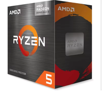 Nouveau processeur AMD Ryzen 5 5500 avec refroidisseur R5 5500 3,6 GHz 6 cœurs 12 threads CPU 7 nm 65 W L3=16 Mo 100-000000457 Socket AM4