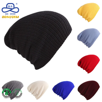 Gorros de Punto Acanalado Personalizados al por Mayor BAE SHIOW, Gorro de Invierno Unisex de Color Sólido, Cálido, en Varios Colores para Promoción