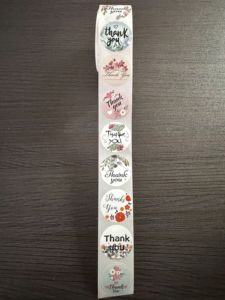 Etiquetas Térmicas de Calor Directo Personalizadas de Alta Calidad, Pegatinas de Papel PLA Negro Fáciles de Remover, Impresión en Lámina Dorada, Embalaje de Alimentos 1 - Product Image 6