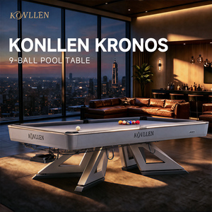 KONLLEN Premium Custom American 9 Ball Pool <b>Table</b> 3-piece 25mm Thick High Quality Slate Professional Tournament Style Speed KRON - Product Image 4