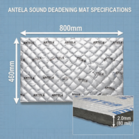 Tissu non tissé en coton polyester insonorisant, ignifuge, résistant à la chaleur, isolation acoustique personnalisable