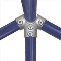 252-D raccords de serrage de tuyau en fonte malléable raccords de serrage de clé de tuyau en acier joints de tuyau galvanisés à chaud