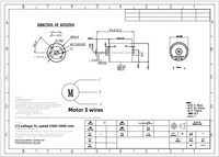 Moteur sans balais à rotor interne Faradyi BL2430 avec capteur/sans capteur pour dérailleur de vélo électrique 3000 tr/min