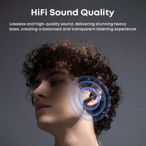 Oem/ODM xách tay ANC + enc auriculares Bluetooth 5.4 Tai nghe TWS tai nghe mini độ trễ thấp tiếng ồn hủy bỏ không dây Earbuds - Product Image 5