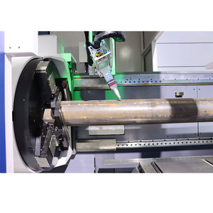 Haute précision CNC Fiber Lazer biseau coupe-tuyau H faisceau 12064 7050 12050 12kw chine grand Tube Laser découpeuse pour métal - Product Image 5