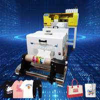 Nouvelle imprimante DTF XP600 A3 33CM à tête unique, portable, entièrement automatique, numérique rouleau-à-rouleau, 1 an de garantie, pour pigments A5 A1 A4 600mm