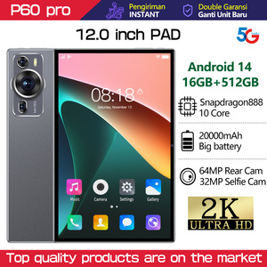 P60pro 12-Inch Thông Minh <span class=keywords><strong>Tablet</strong></span> PC Dual Sim Dual Standby Kim Loại Trường Hợp 16 + 512 <span class=keywords><strong>Android</strong></span> 14 Core Bộ Vi Xử Lý Cảm Ứng Điện Dung Cho Trẻ Em - Product Image 4