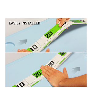 Ish Ruler con Adhesive acking easeasure Mat Fishing ackle ackuler Fo Fishing ooats - Product Image 5