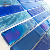 Carrelage mural en céramique pour piscine, carrelage de maison, bande blanche, rouge, bleu, gris, vert, jaune, blanc