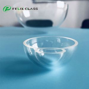 FELIX Lente de Vidrio en Forma de Domo MgF2 CaF2 BaF2 Ge, Media Esfera, para Cámara Subacuática, Lentes Ópticas para Cámara Infrarroja - Product Image 5