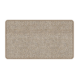 Tapete de Entrada Rectangular Antideslizante y Resistente a las Manchas, de Fibra de Poliéster con Patrón Geométrico para Uso Doméstico - Product Image 2
