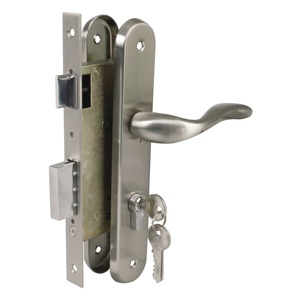 Europa Spanien Luxus Anti Theft Einst eck schloss Türschloss Set Griff mit <span class=keywords><strong>Back</strong></span> plate Reverse Locked Funktion Wasserdichter Schlüssel entsperren - Product Image 3