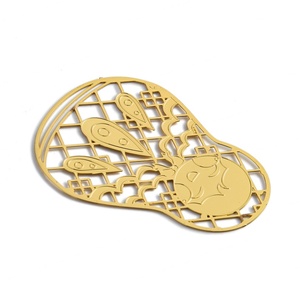 Factory Wholesale Peanut Shape Hollow Out Children Favorite Gift <b>Bookmark</b> - Product Image 4