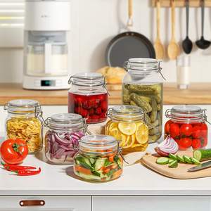 أوعية طعام زجاجية، طبق خَبز زجاجي، حاوية تخزين طعام قابلة للتخصيص، آمنة وصديقة للبيئة، أدوات مطبخ - Product Image 6