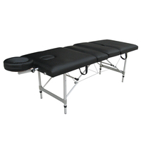 Meilleure vente chaude Camillas De Masajes 4 sections Shiatsu Salon de beauté Spa du visage Lit de massage Table de massage de Salon couverte de Pu