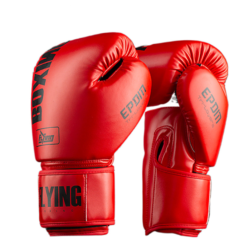 Высококачественные Боксерские перчатки из искусственной кожи Muay Thai Guantes De Boxeo Free Fight MMA Sandbag тренировочные перчатки для мужчин женщин детей